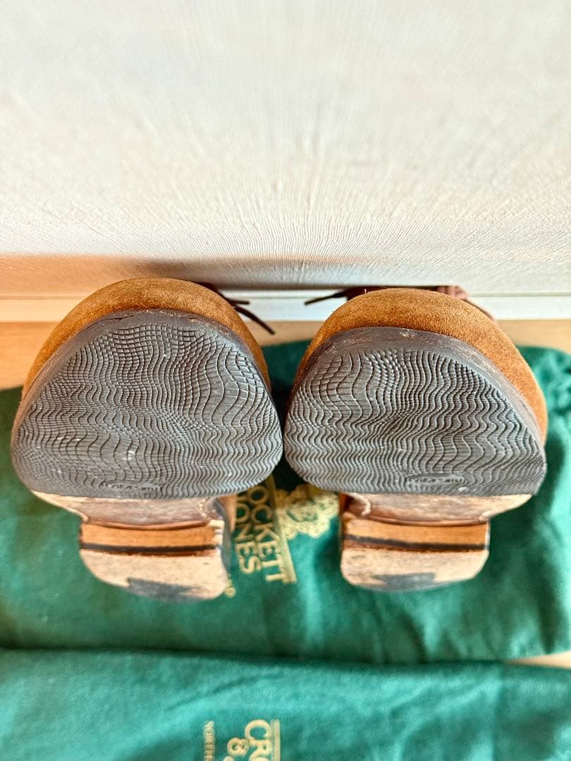 クロケット&ジョーンズ DARTMOUTH タバコスエード サイズ6E