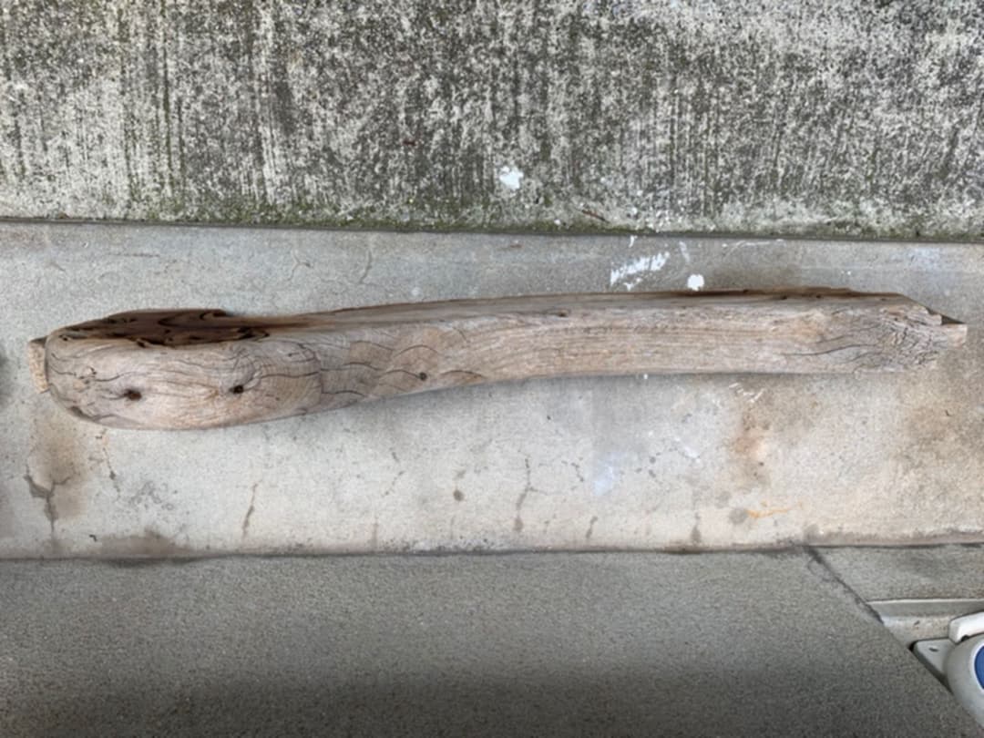 古材 アンティーク 海老虹梁 神社建築  オブジェ