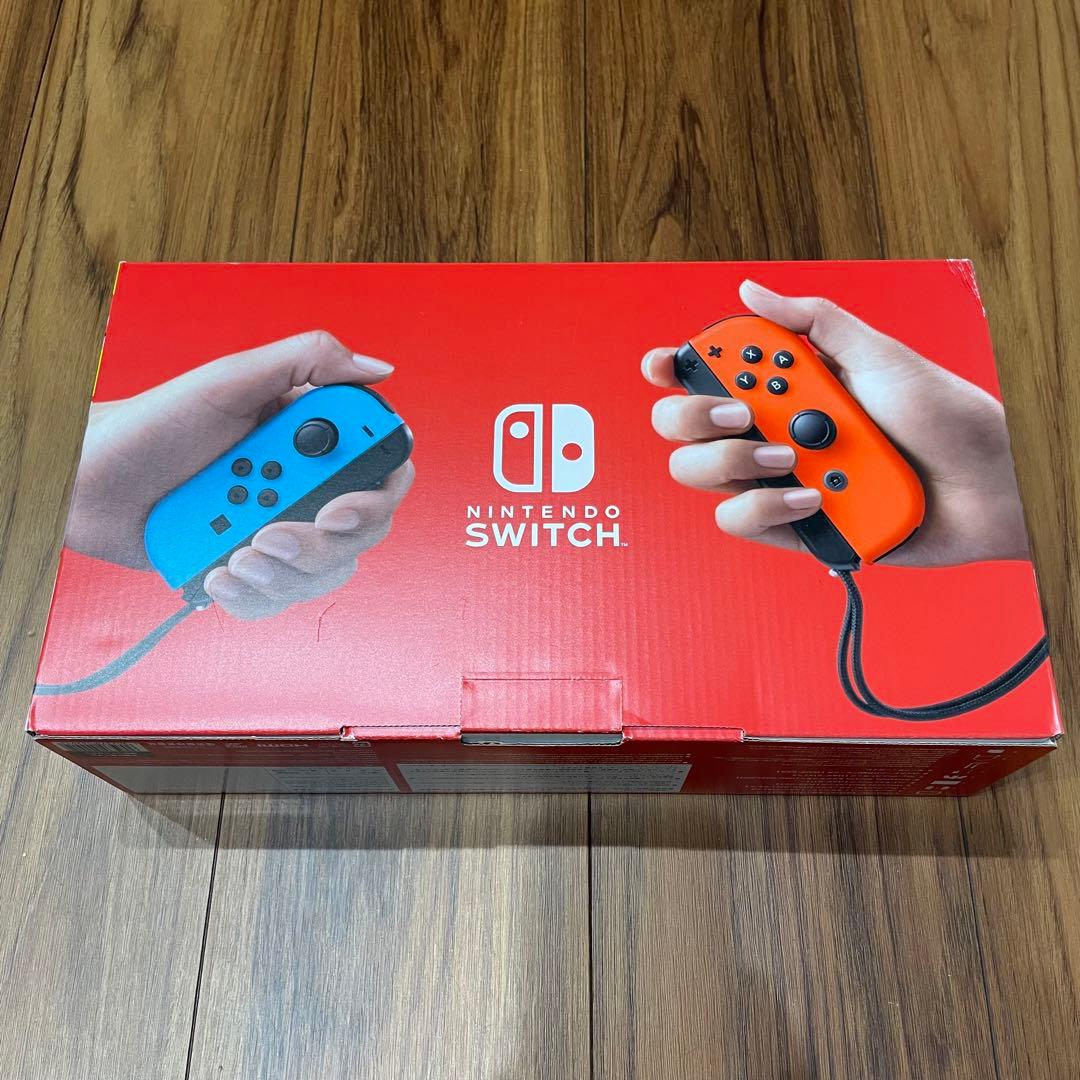 Nintendo Switch 青/赤 本体 SDカード（128GB）付き