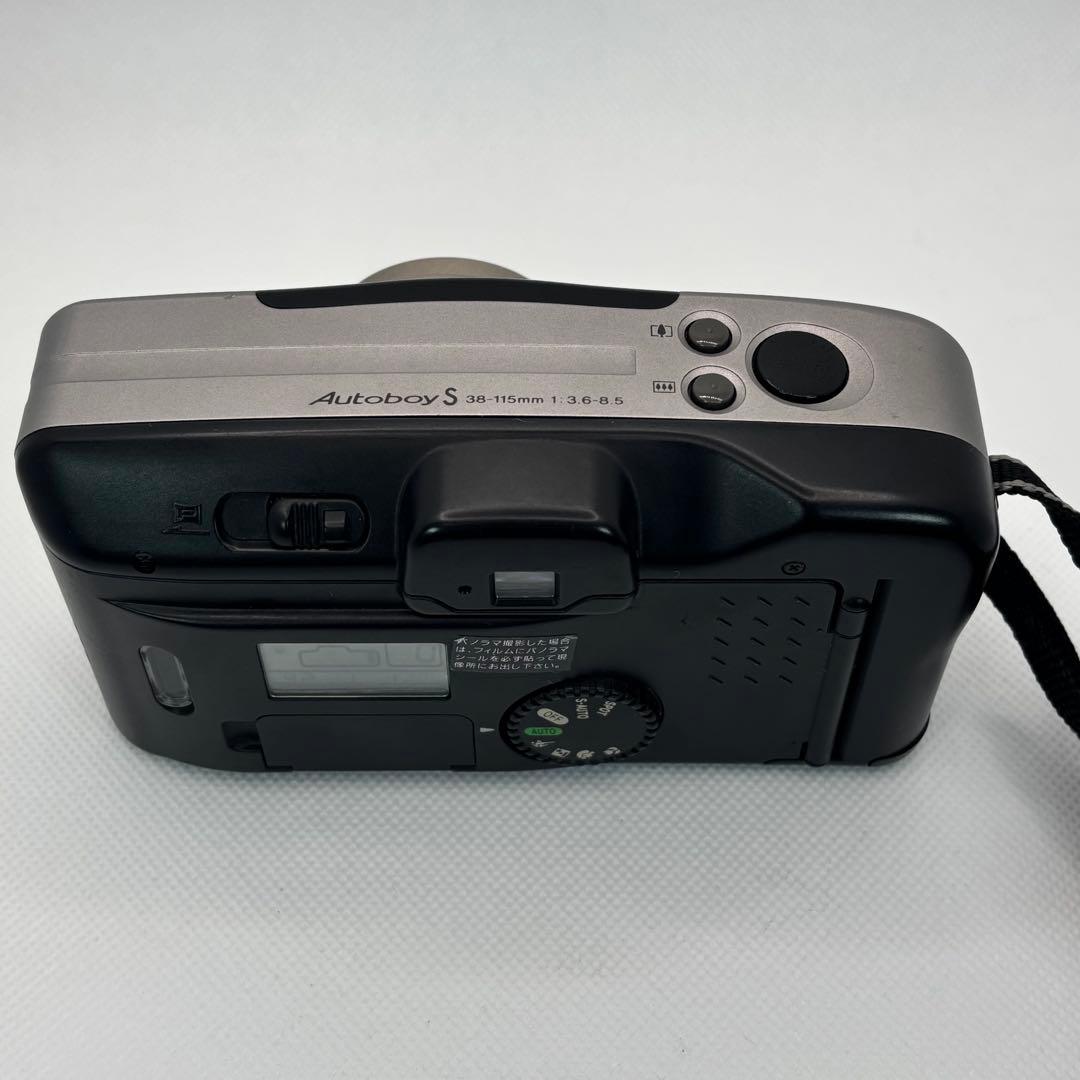 【美品・完動品】　Canon AutoboyS フィルムカメラ　動作確認済