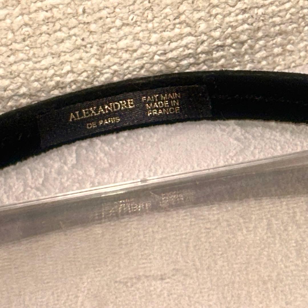ALEXANDRE DE PARIS ヘアバンド稀少品おかめ
