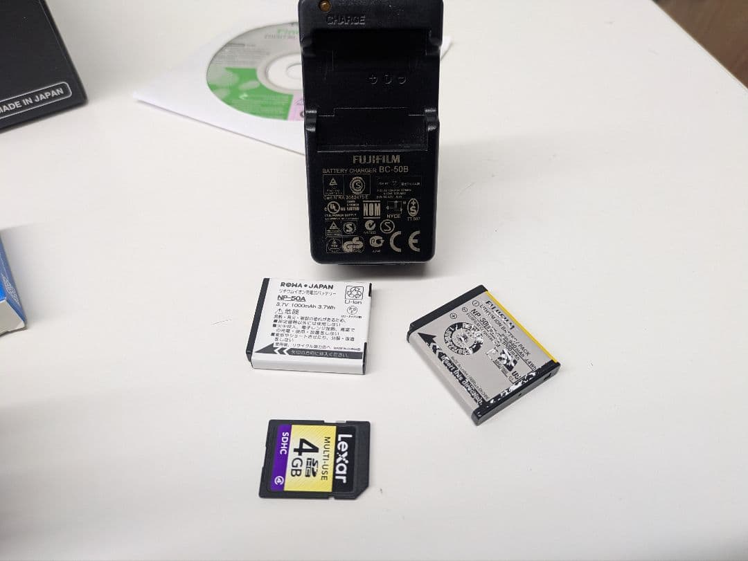 Fujifilm X20 コンパクトデジタルカメラ　ネイビーリザード張替済