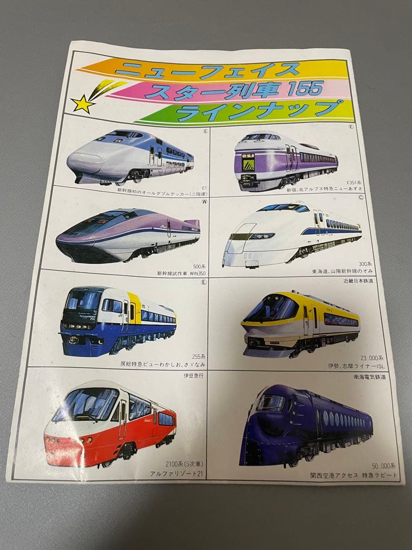 スター列車　ラインナップ　ポスター