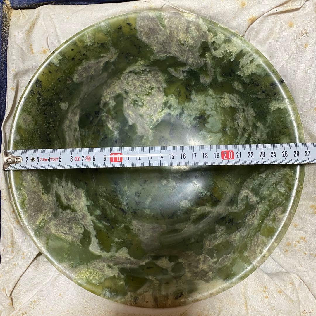 超レア‼︎ 夜光石　光身碗　中国工芸品　骨董　皿