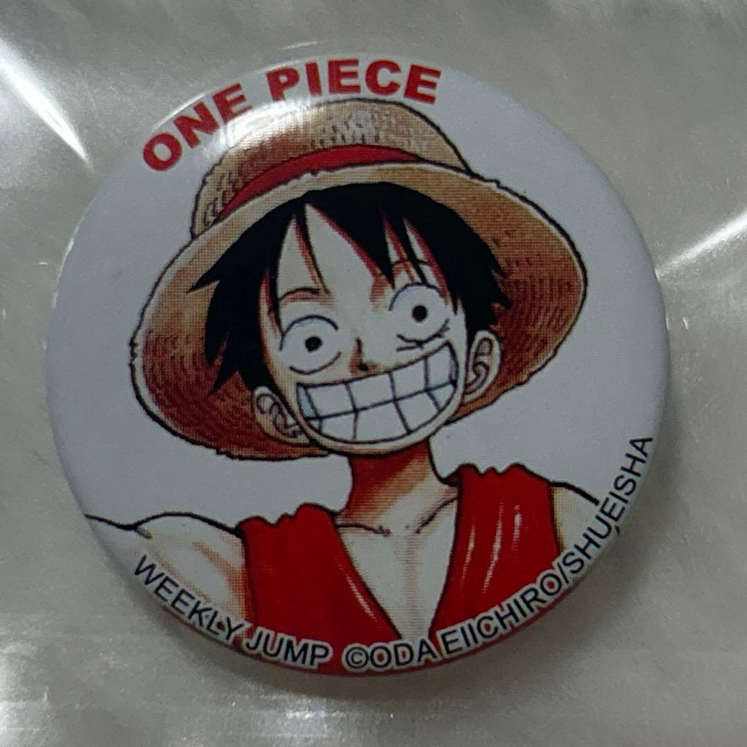 超激レア　初期　JUMP 懸賞　当選品 ONE PIECE ルフィ　缶バッジ