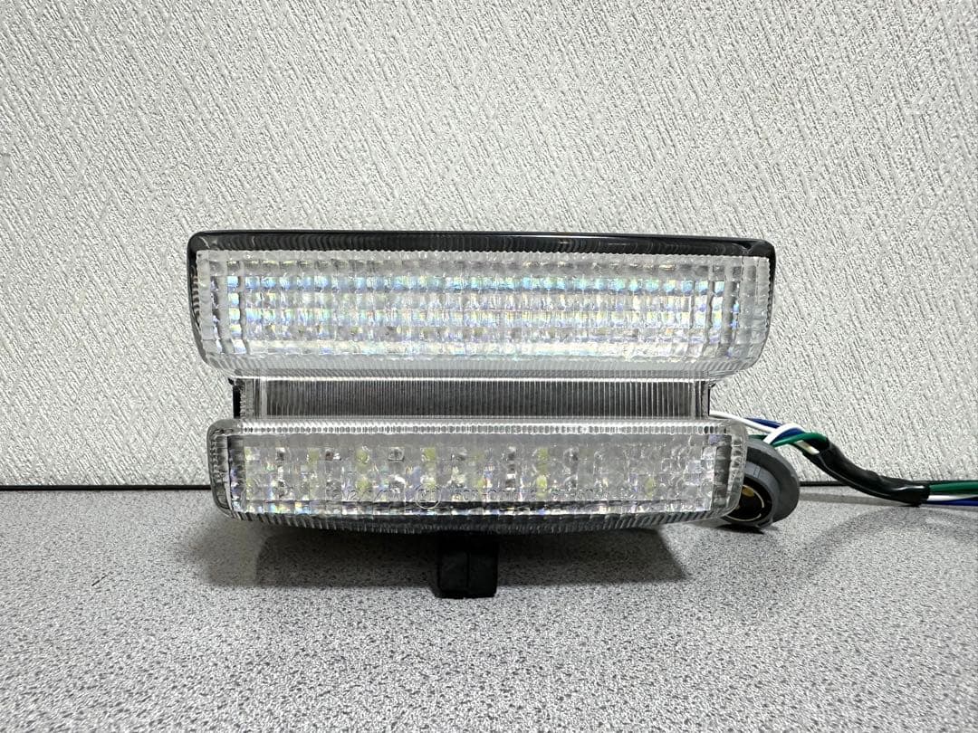 XJR400 4HM クリアテール 流星 新品 流れる LED
