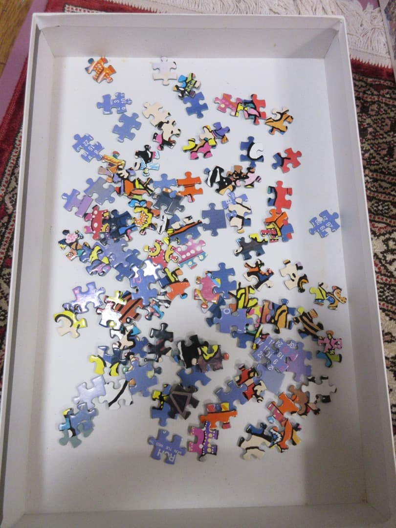 【中古品】スヌーピーカレンダージグソーパズル　1991年