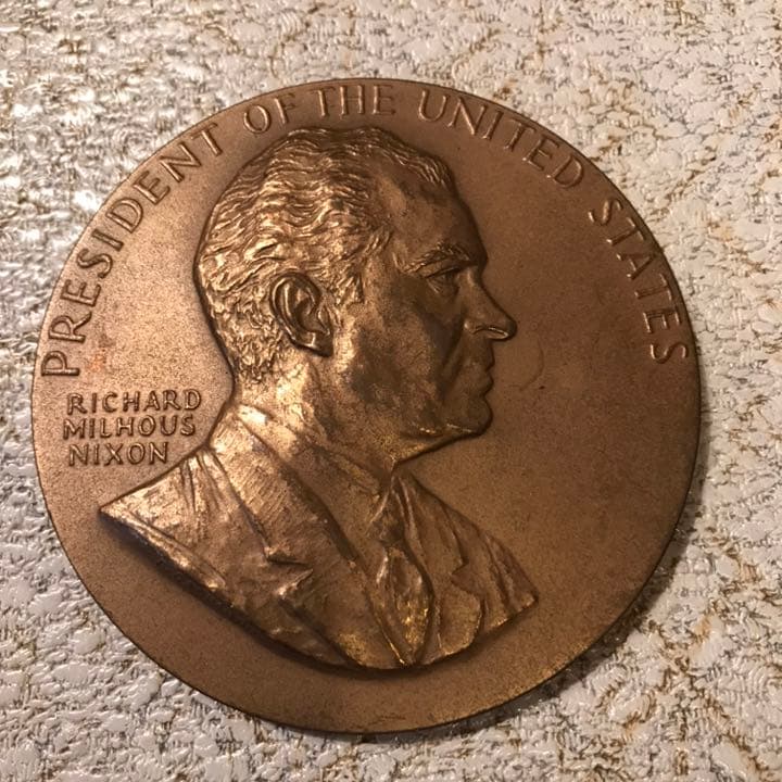 USAヴィンテージ60’s ニクソン大統領 ブロンズ記念メダル アメリカ歴史