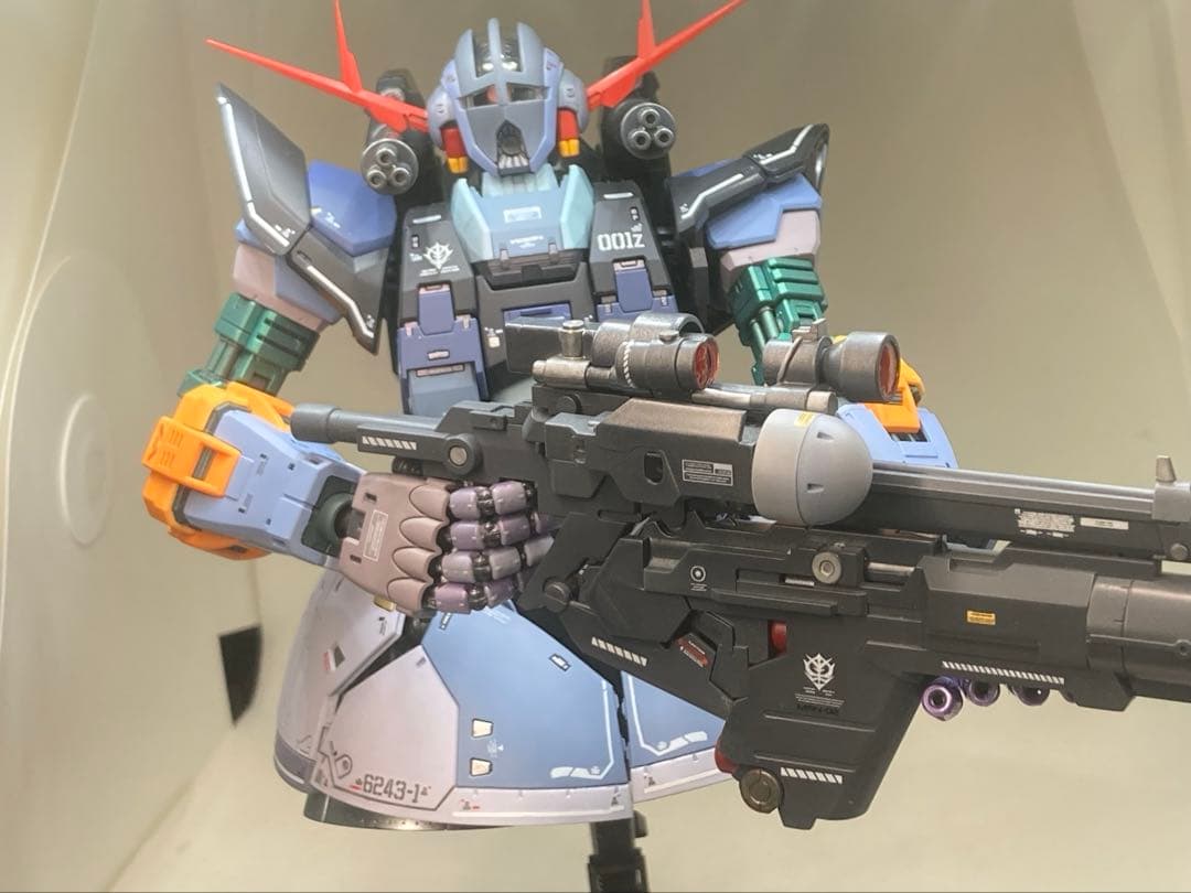 RG ジオング　パーフェクトジオング　全塗装　完成品 バージョン2