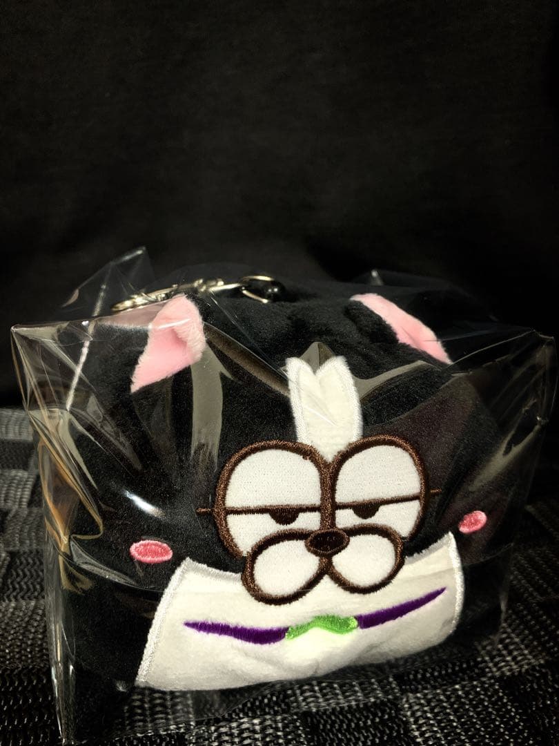 おそ松さん ぬいぐるみ 松犬 リール付き パスケース ①、② 全種 新品タグ付