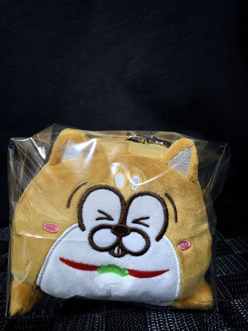 おそ松さん ぬいぐるみ 松犬 リール付き パスケース ①、② 全種 新品タグ付