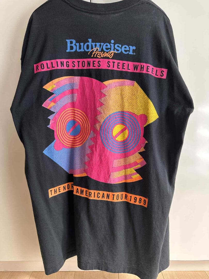 y*︎様 80s ローリングストーンズ　バンドTシャツ XL バドワイザー
