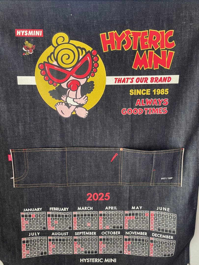 HYSTERIC MINI 2025年カレンダー 限定017/100