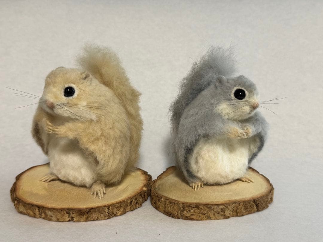 おーちゃん　エゾモモンガ　羊毛フェルト