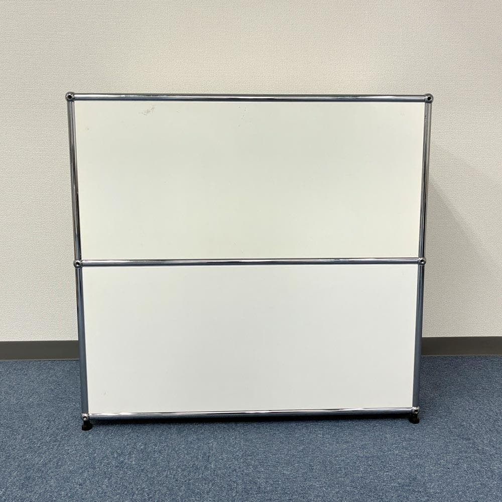 中古 USMハラー｜リビング・サイドボード 1列2段 ピュアホワイト