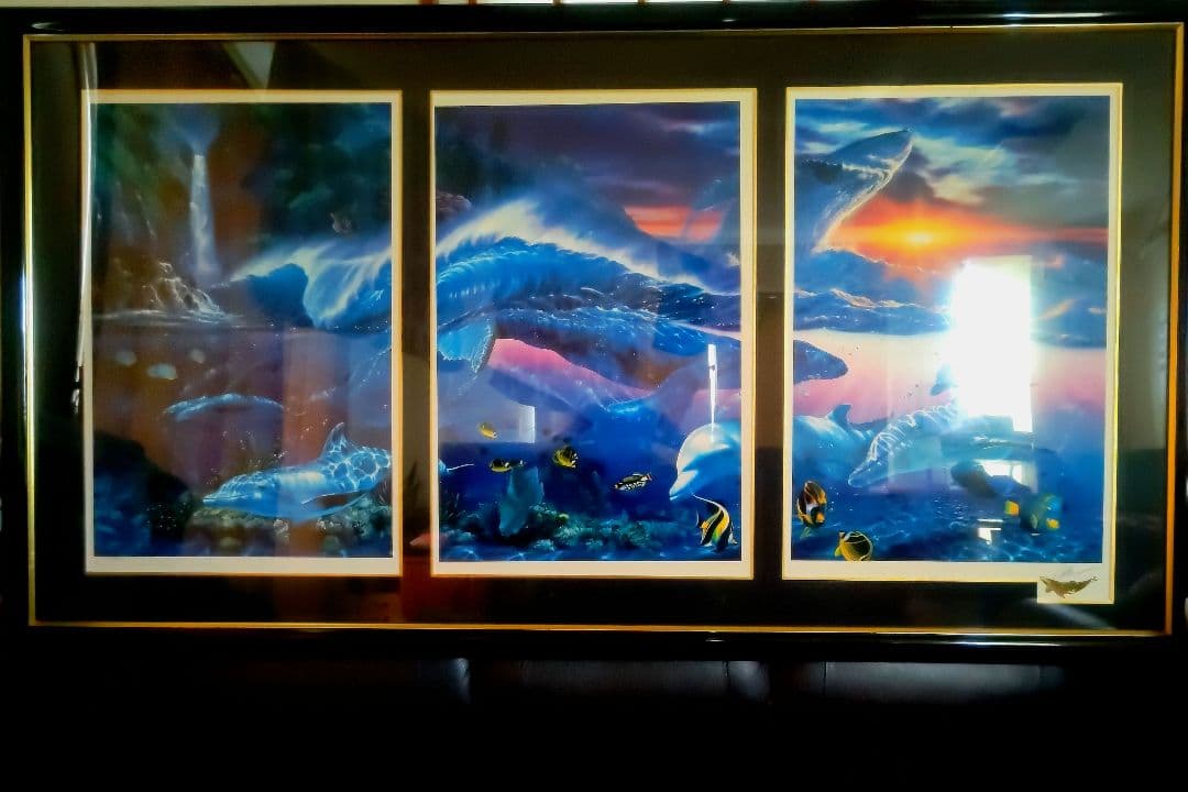 絵画　クリスチャン ラッセン【エンシェントリズム】315/350