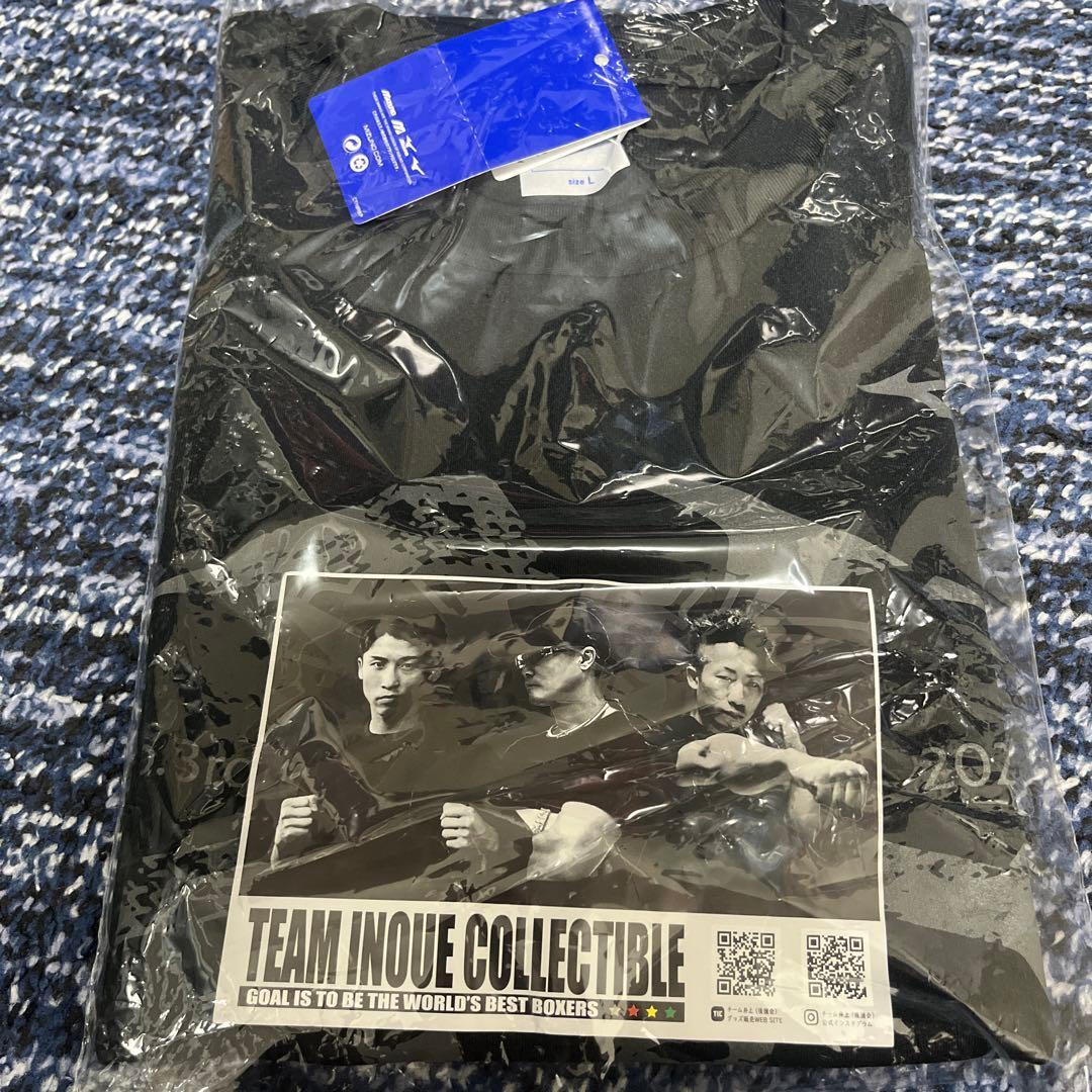 井上尚弥　後援会限定TシャツLサイズ&キャップ　パンフレット付き