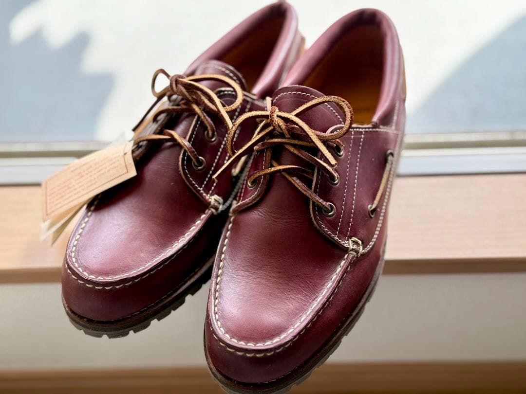 新品未使用　Danner デッキシューズ vibramソール ブラウン27cm