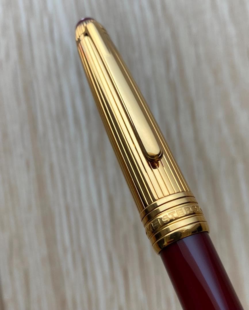 希少 美品 モンブラン ソリテール シルバー 925 ボルドー シャーペン