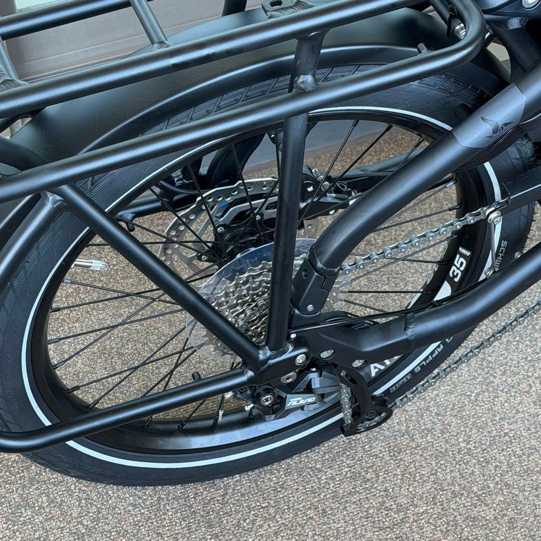 試乗 tern HSD P9 black 美品 ターン ブラック 電動アシスト