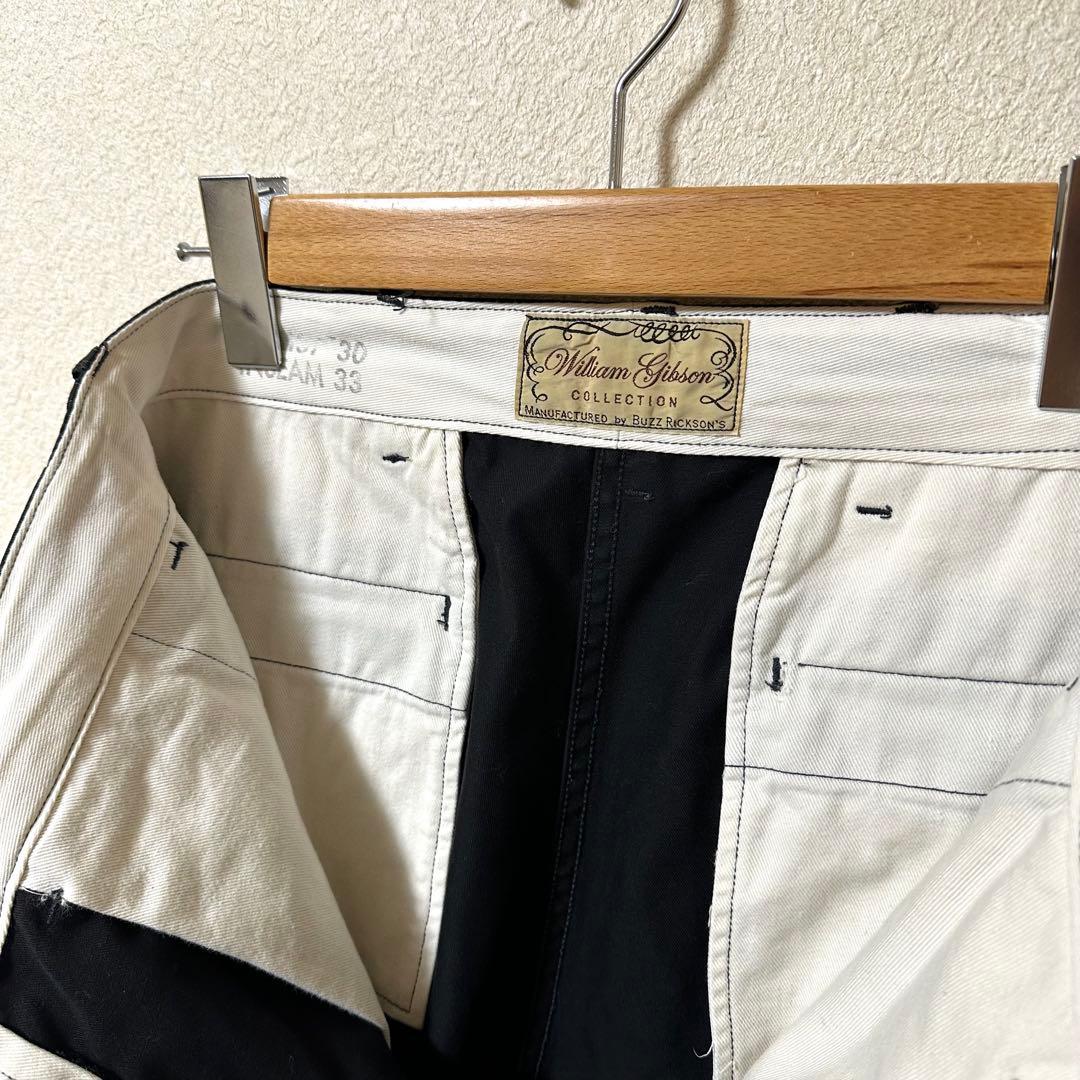 最終価格 バズリクソンズ ウィリアムギブソン チノパン W30 BR41860