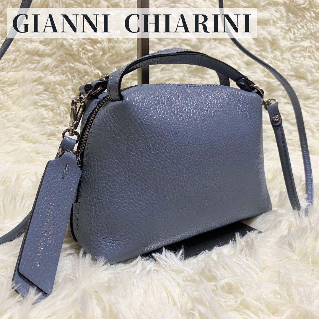 【美品】GIANNI CHIARINI 2way ショルダーバッグ アリファ S
