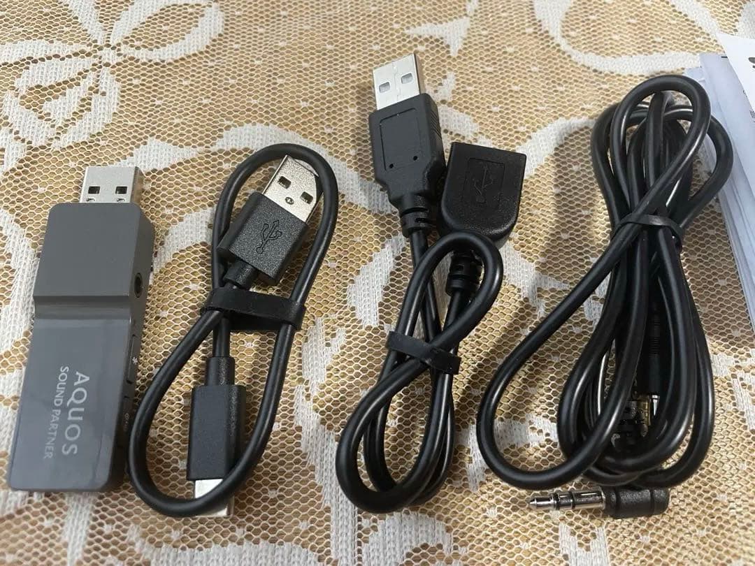 SHARP AN-SS3 サウンドパートナー（ネックスピーカー ）ブラック