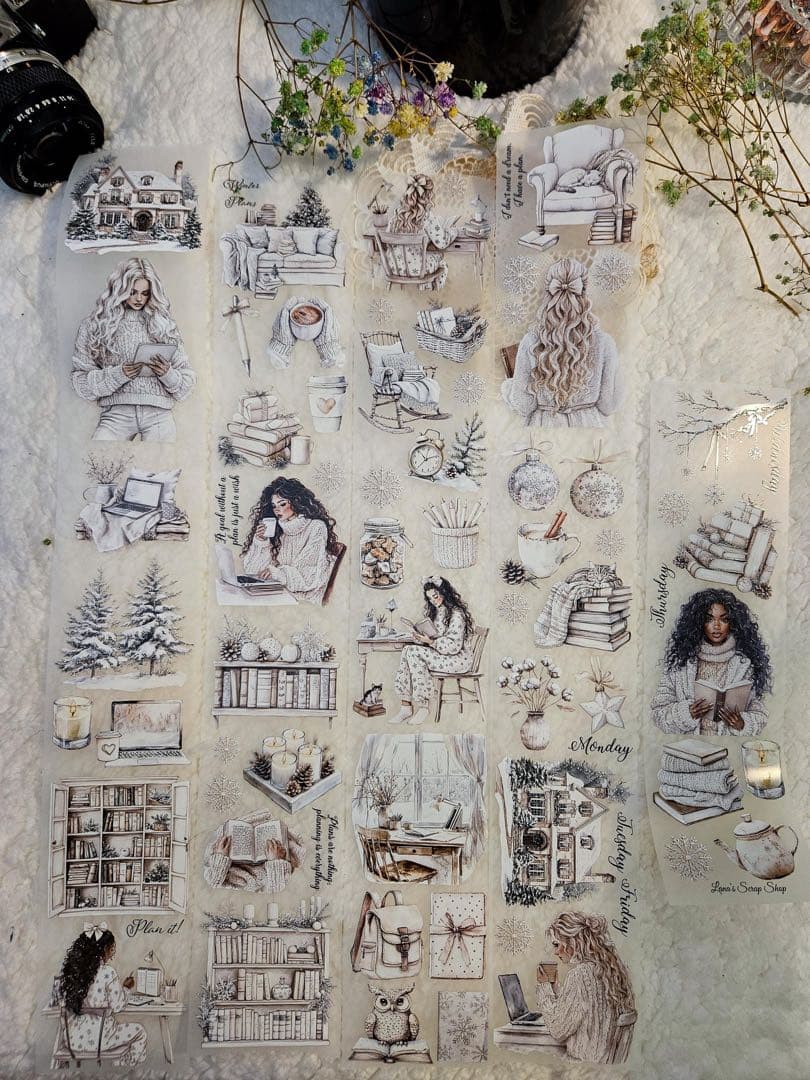 Lana's Scrap Shop 海外マスキングテープ　マステ 【2412】