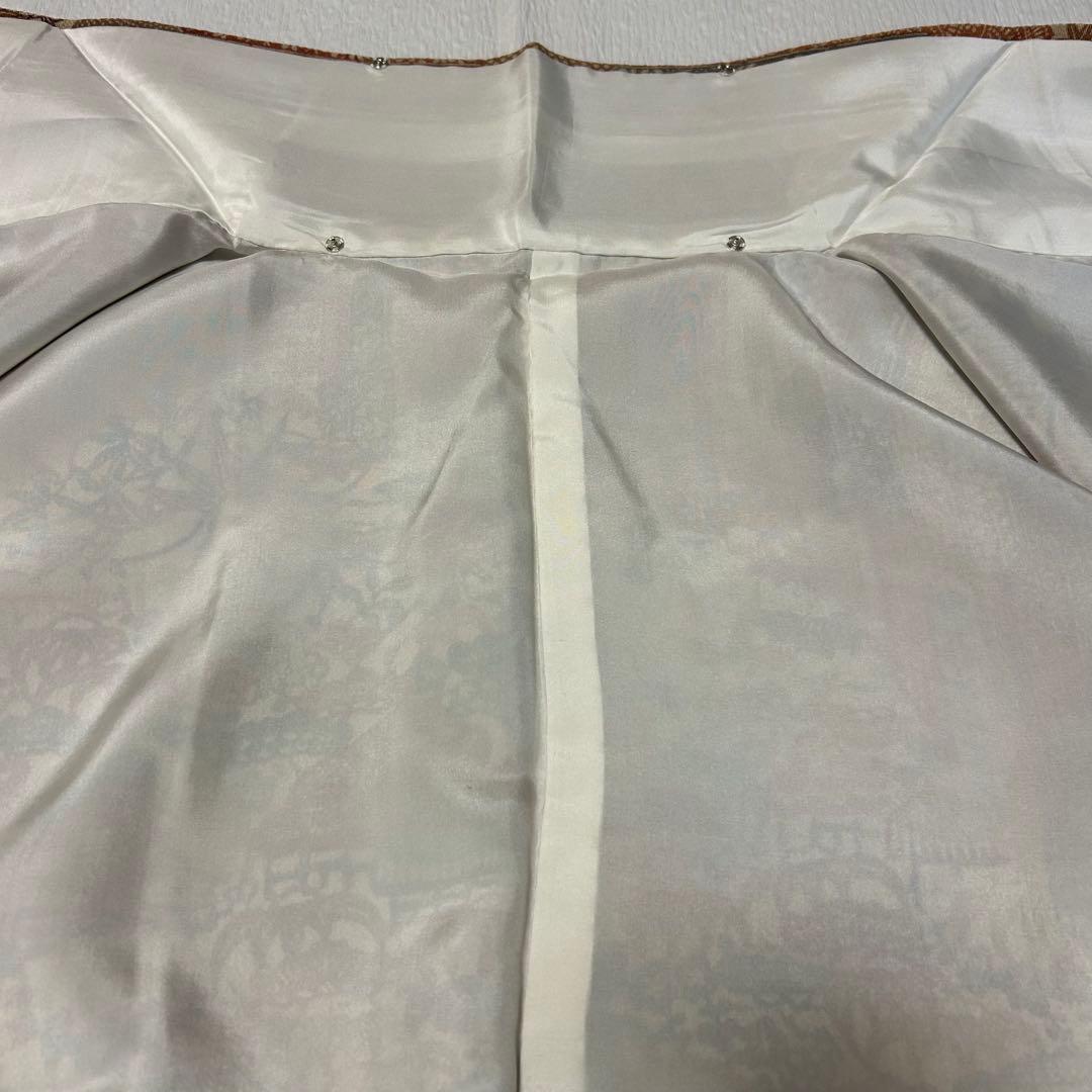 【袷】西岡都巳二 紅型 訪問着12084