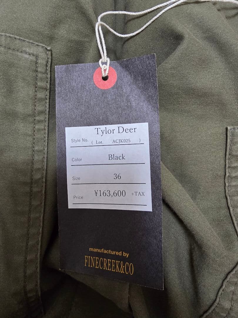 FINECREEK&Co tylor deer 36 ファインクリークテイラー