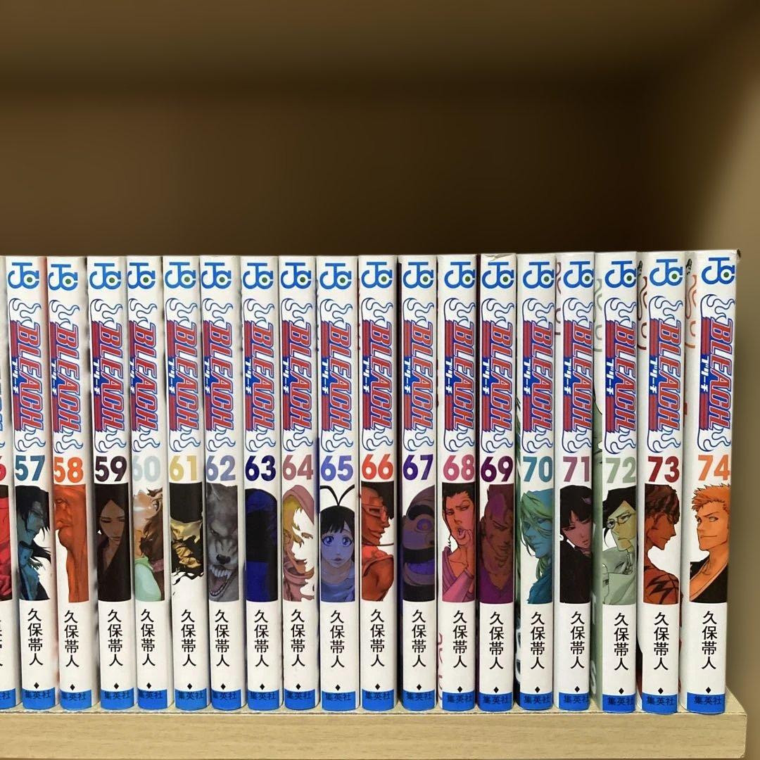 良品❗️送料無料❗️ブリーチ全巻1〜74巻 久保帯人
