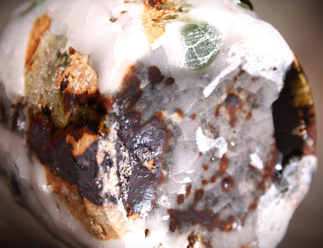 個展作品★村越琢磨【師：梅原武平】志野織部酒器B★ビードロ