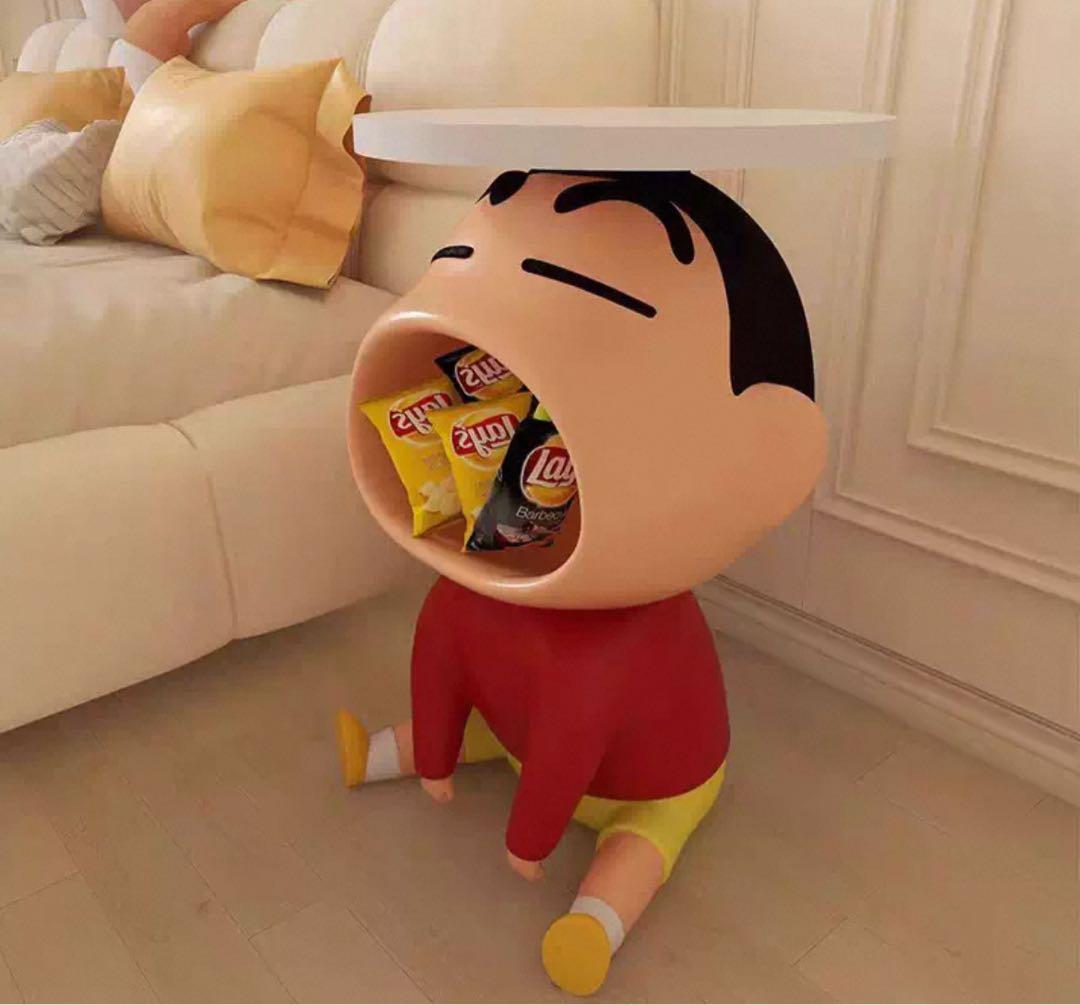 (海外大人気)クレヨンしんちゃん しんちゃん サイドテーブル