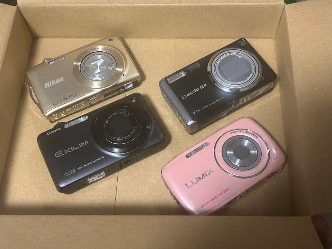 イ*ン様 【コンデジ】4点 カシオ リコー ニコン パナソニック