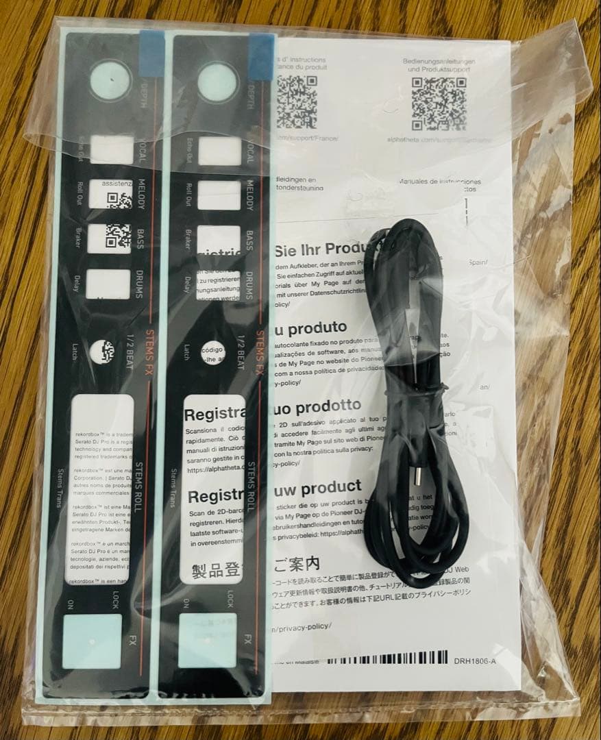 AlphaTheta DDJ-GRV6 カバー付　美品