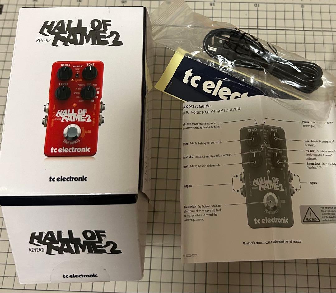 tc electronic HALL OF FAME 2 リバーブ　美品