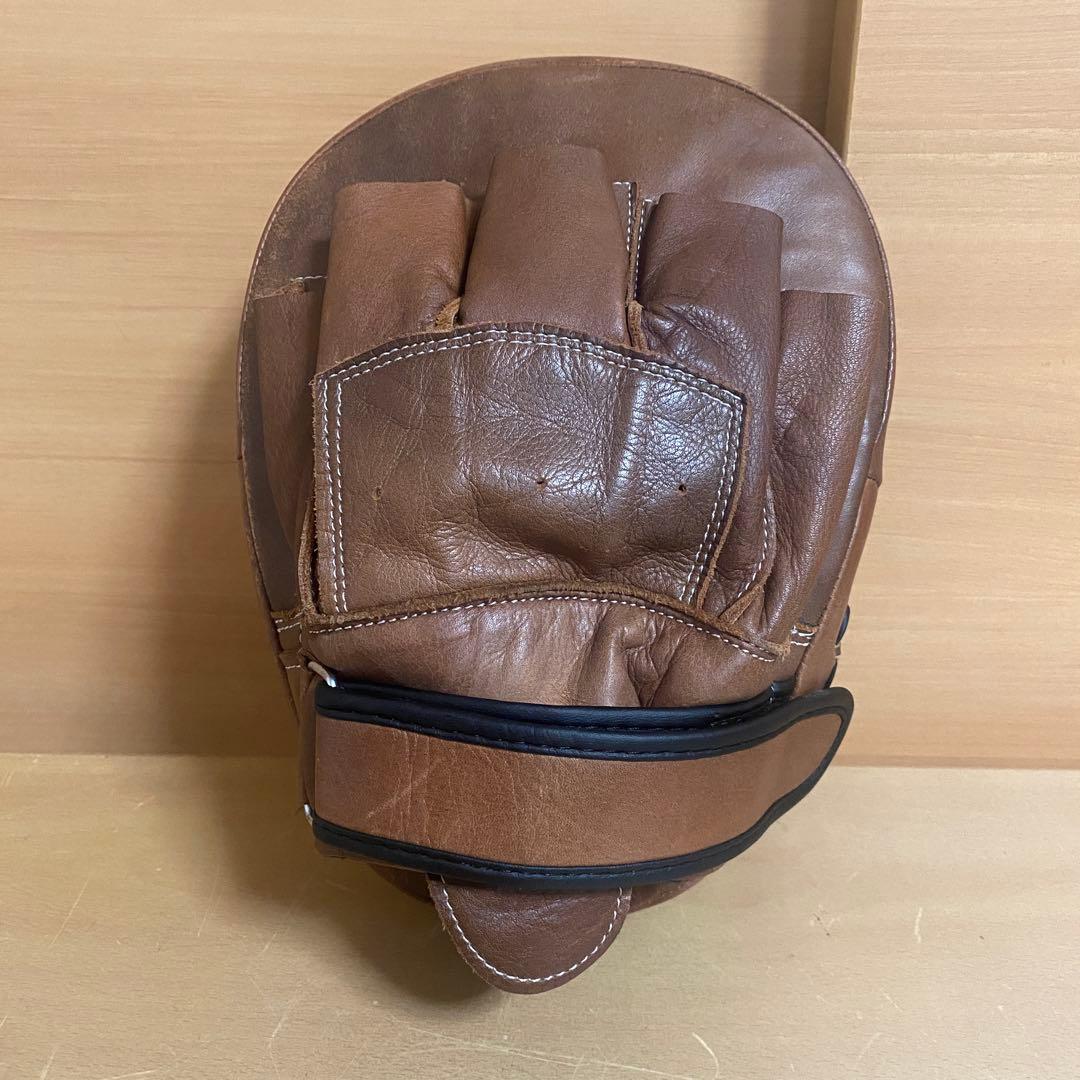 PRO HERITAGE BROWN LEATHER パンチング ミット