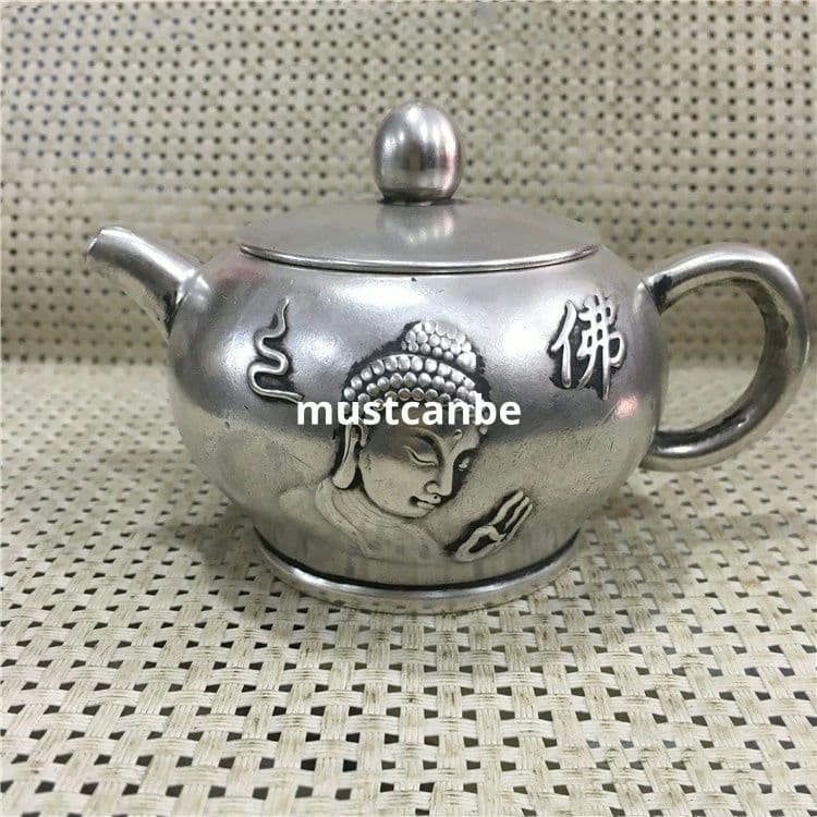 銅器 仏壺 仏像禅意茶壺 酒壺 家庭 茶室 仏堂 風水 工芸品 置物