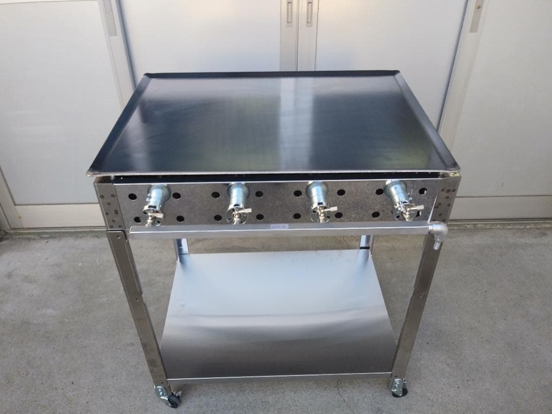 納期短縮 幅75cm 業務用 鉄板焼き グリラー キッチンカー お好焼きそば祭り