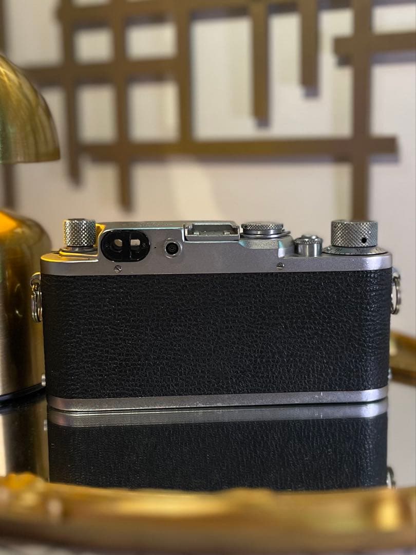 Leica Ⅲf バルナック＋ FED 50mm f3.5沈胴式＋ 革ケース