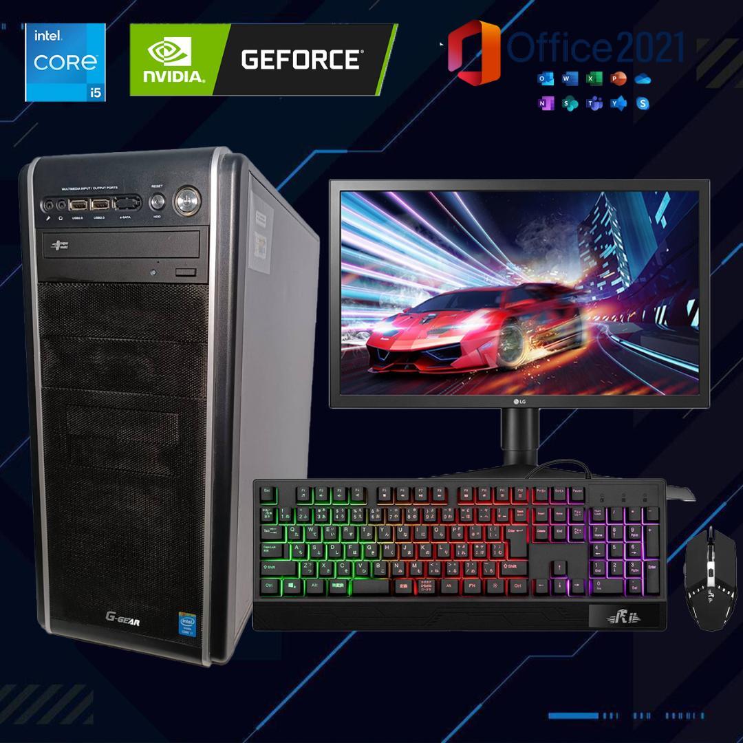 【フルセット】ゲーミングPC i5 GTX970 Office G-GEAR