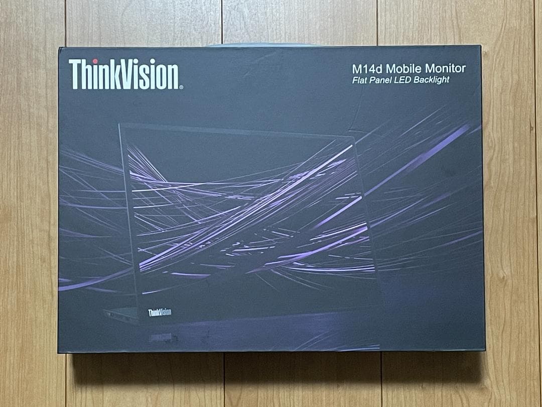 ThinkVision M14d（14型モバイル/2240×1400/IPS）
