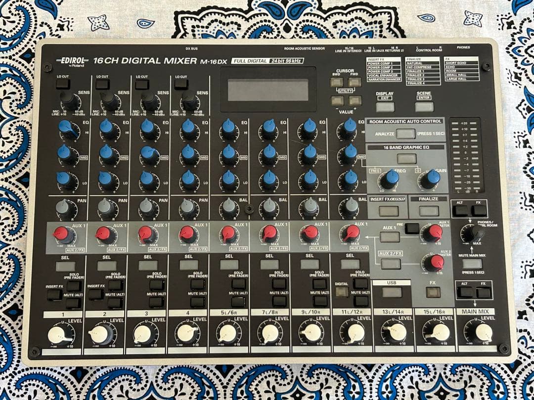 配信機器・PA機器・レコーディング機器 Roland EDIROL M-16DX Digital Mixer
