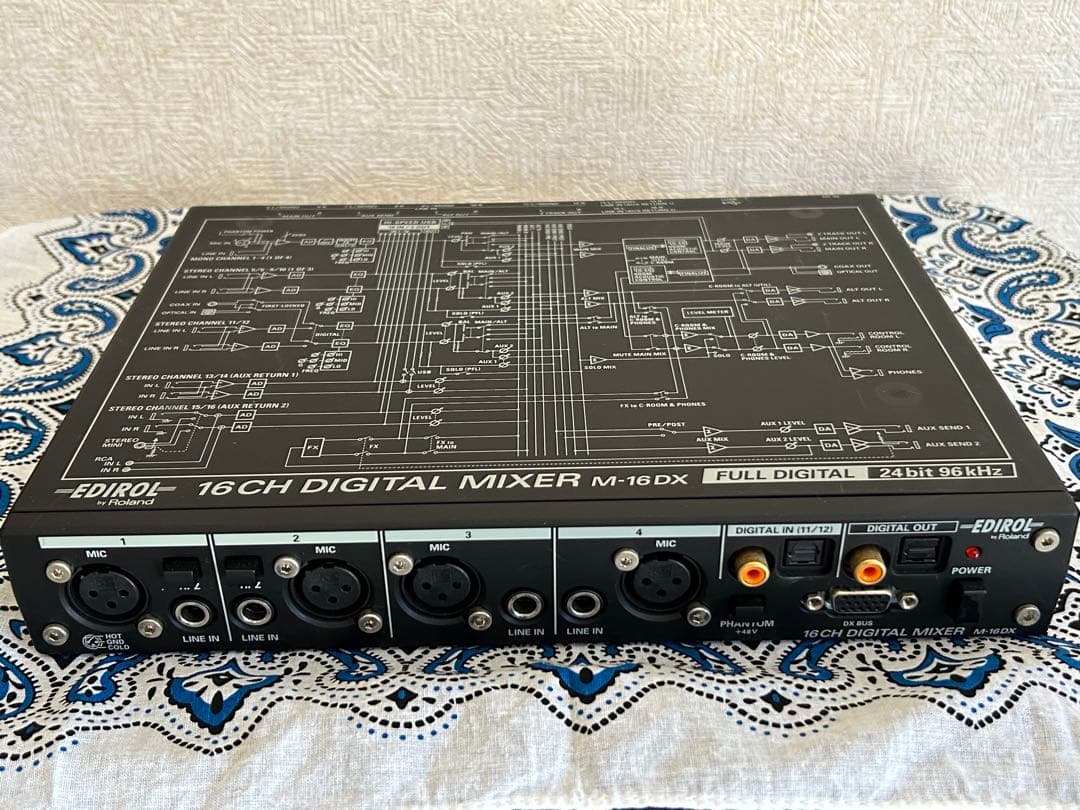 配信機器・PA機器・レコーディング機器 Roland EDIROL M-16DX Digital Mixer