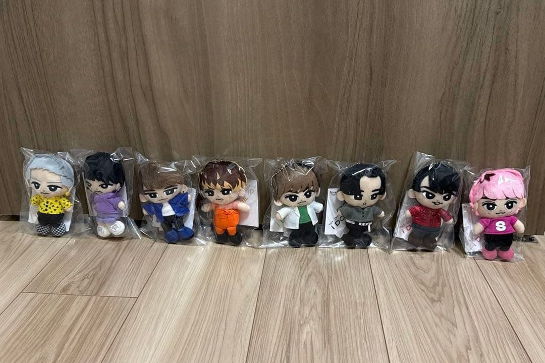 Man すのチル　ぶら下がりシリーズ ぬいぐるみ 8体セット
