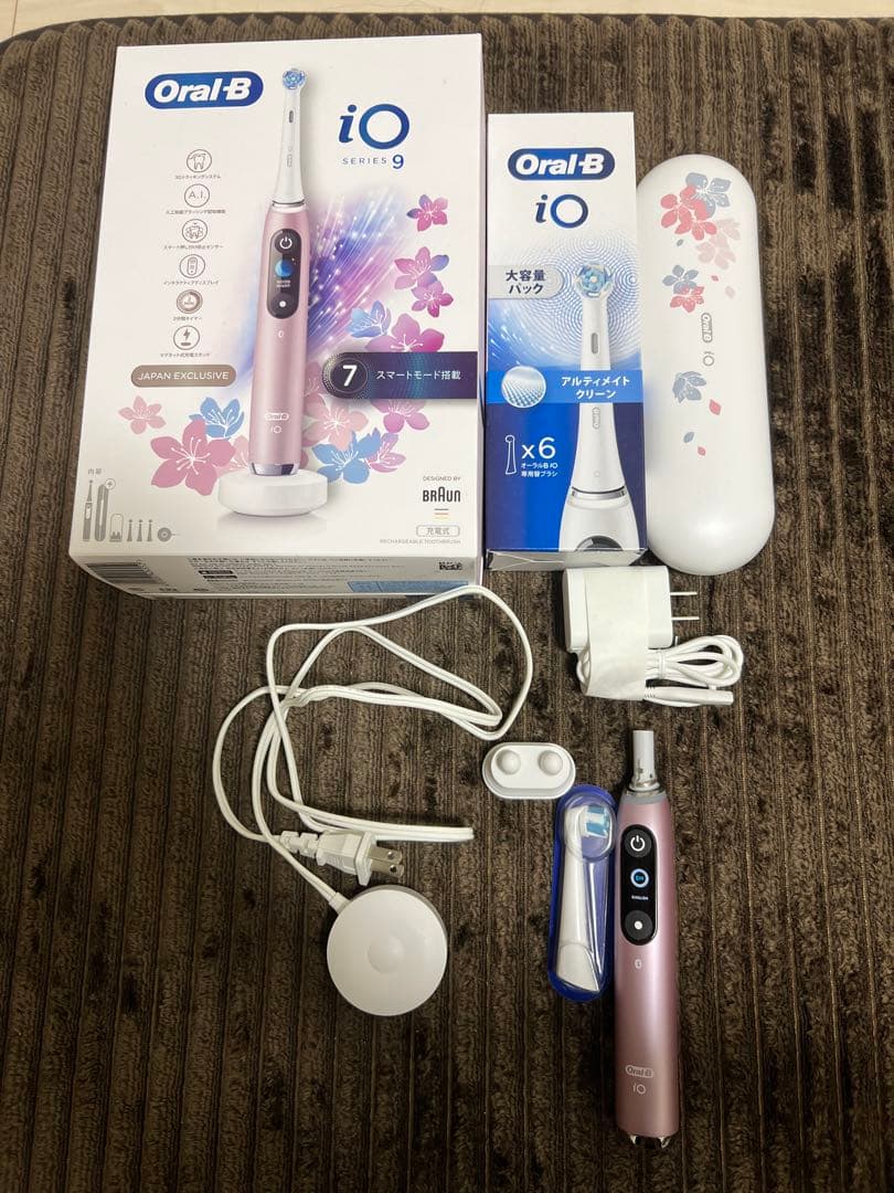 Oral-B iOシリーズ9 日本限定電動歯ブラシ 充電式 トラベルケースセット