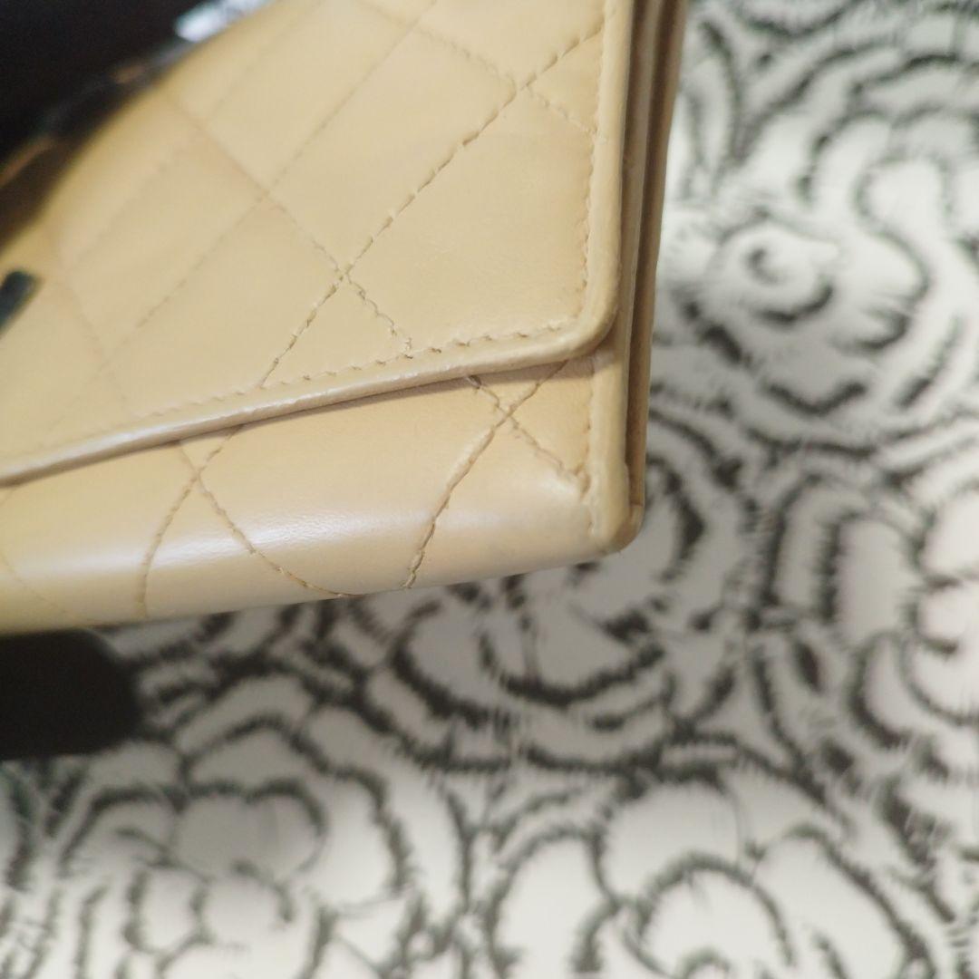 シャネル　カンボンライン　斜め掛け中財布