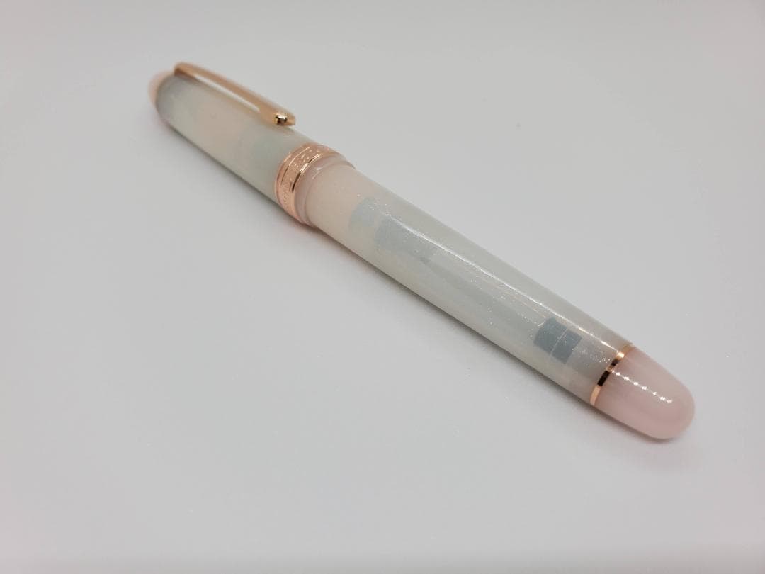 【新品】万年筆　八文字屋オリジナル　初雪　細字F