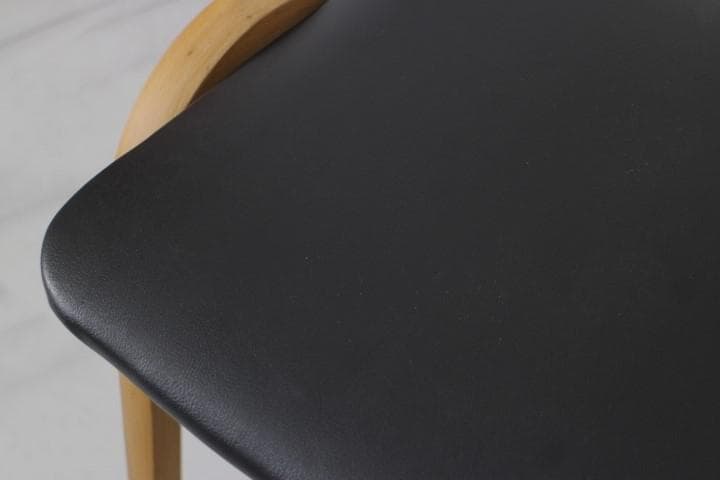 美品 秋田木工 スタッキング スツール チェア 椅子 曲木 ブラック ナチュラル