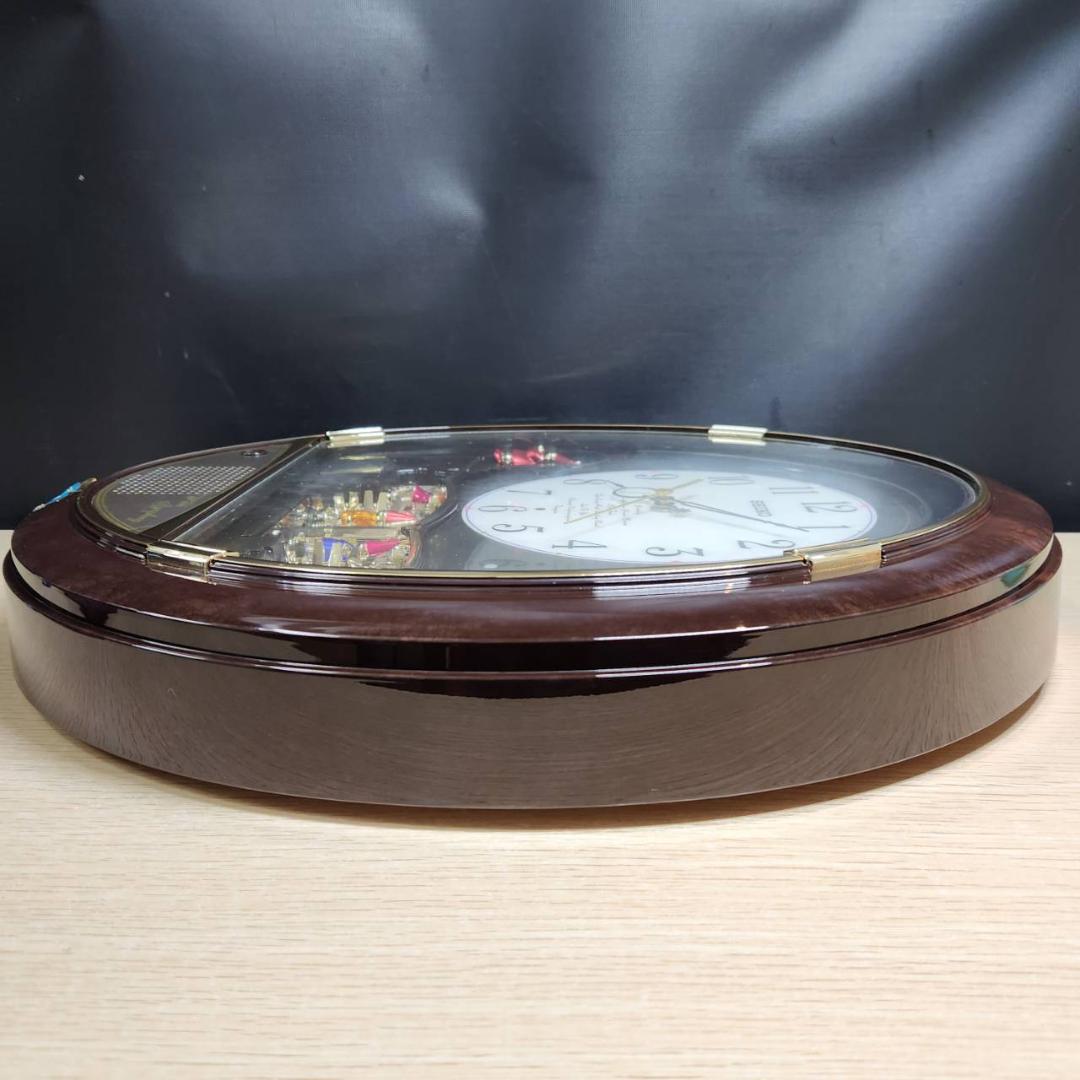 ★SEIKO　からくり時計　電波時計　ウェーブシンフォニー　RE551B